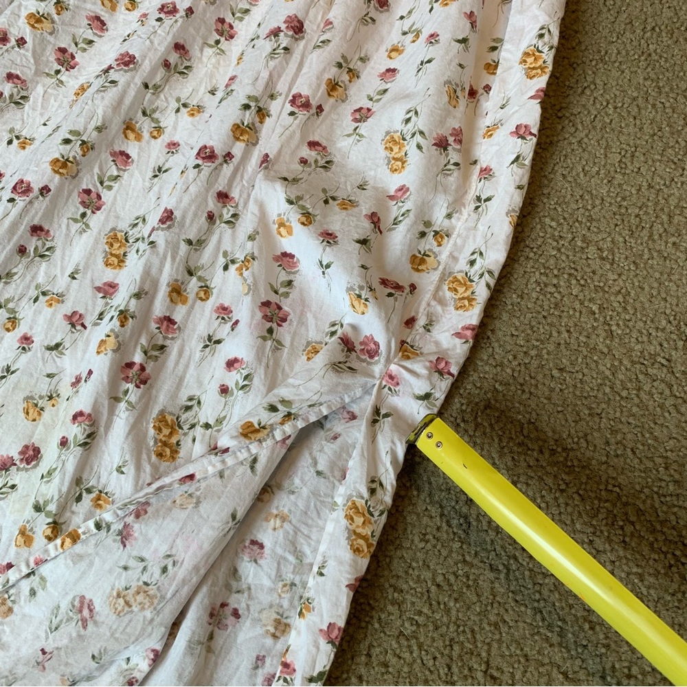 Vintage Victoria’s Secret Country Floral Boho Dress Prairie Gown Cottage Medium - Picture 8 of 16